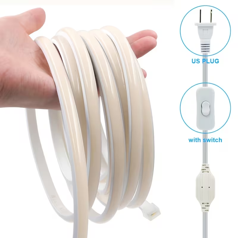 High-Lumen Cob Led Strip Light - Outdoor Power Strip Weatherproof ulasan dan harga